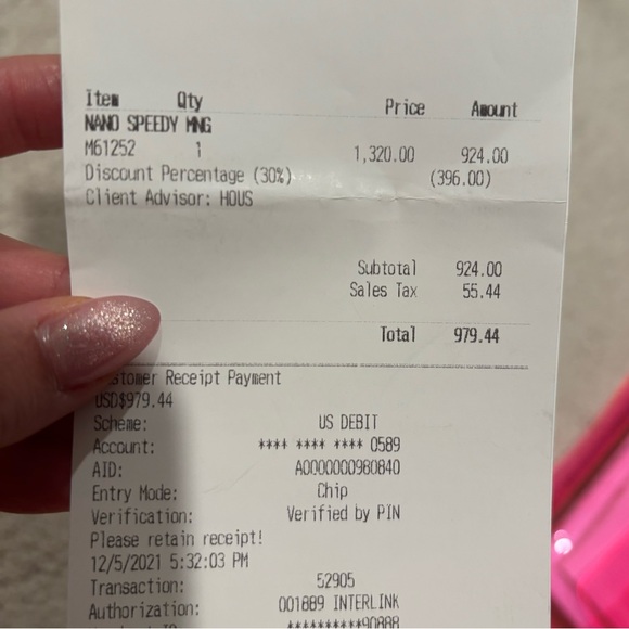 Louis Vuitton Nano Speedy (old version) - Picture 15 of 15